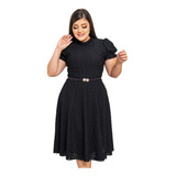 Vestido Midi Gode Soltinho