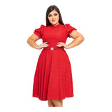 Vestido Midi Gode Soltinho