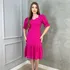 Vestido Midi Laise Lese Feminino Evangélico Chique Bordado