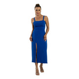 Vestido Midi Longuete Com
