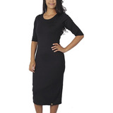 Vestido Midi Longuete Moda