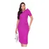 Vestido Midi Malha Tricot Raye Madri