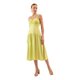 Vestido Midi Mensagem Para Você Antix R 082737