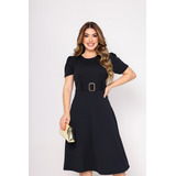 Vestido Midi Moda Crista