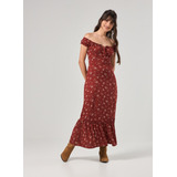Vestido Midi Ombro A