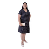 Vestido Midi Plus Size