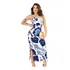 Vestido Midi Sem Bojo Estampa Etnia Inspiração Farm