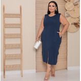 Vestido Midi Soltinho Feminino