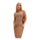 Vestido Midi Tricot Modal