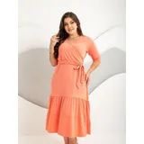 Vestido Midi Viscolycra Estiloso