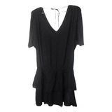Vestido Mini Preto Viscose