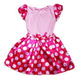 Vestido Minnie Fantasia Infantil