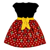 Vestido Minnie Festa Personagem