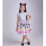 Vestido Minnie Infantil Menina