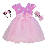 Vestido Minnie Rosa 1