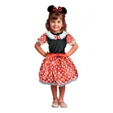 Vestido Minnie Vermelha Luxo