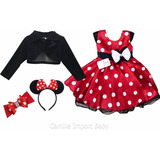 Vestido Minnie Vermelho 1
