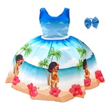 Vestido Moana Festa Luxo