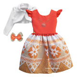 Vestido Moana Festa Luxo