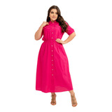 Vestido Moda Evangelica Bolso