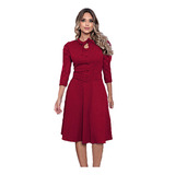 Vestido Moda Evangelica Crista