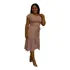 Vestido Moda Evangélica Cristã Tamanho Único 38 Ao 42