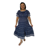 Vestido Moda Evangelica Longo