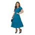 Vestido Moda Feminina Evangélica Midi Manga Princesa +brinde