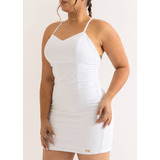 Vestido Modelador Branco Feminino