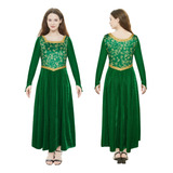 Vestido Monster Green Princess Fantasia