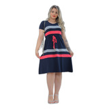 Vestido Nautico Casual Em