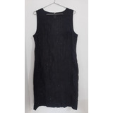 Vestido Noturno Preto Tam