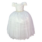 Vestido Off White Infantil