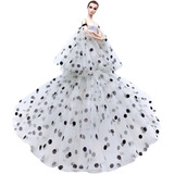 Vestido Para Boneca Barbie Super Luxo Gala Deslumbrante 14s