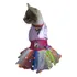 Vestido Para Cachorro Fêmea Gato Unicórnio Pet Fantasia