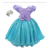 Vestido Pequena Sereia Ariel
