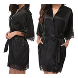 Vestido Pijama Feminino Seda
