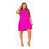 Vestido Plus Size Alcinha Liso Soltinho Moda