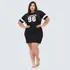 Vestido Plus Size Básico Max T-shirt Camisetão Moda Gringa