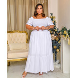 Vestido Plus Size Ciganinha