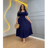 Vestido Plus Size Ciganinha