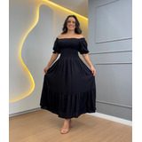 Vestido Plus Size Ciganinha