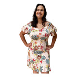Vestido Plus Size Ciganinha Verão Alcinha Tamanho Grande Gg
