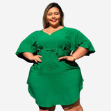 Vestido Plus Size Curto