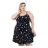 Vestido Plus Size De Alça Fina Gg-g1