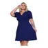 Vestido Plus Size Evangélico Rodado Social Manga Princesa G5
