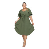 Vestido Plus Size Feminino