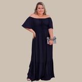 Vestido Plus Size Longo