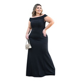 Vestido Plus Size Longo