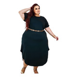 Vestido Plus Size Longo